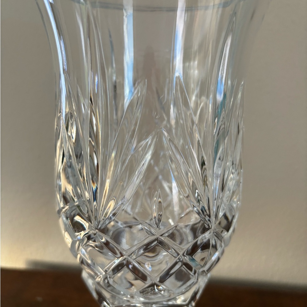 Godinger Lexington hurricane lamp, made from 24% lead crystal - Picture 4 of 7